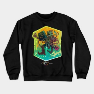 Gelatinous Cube D&D Monster Graffiti Crewneck Sweatshirt